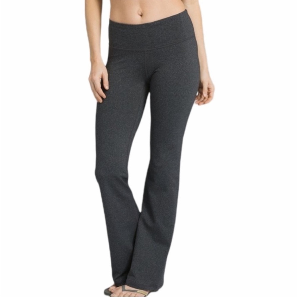 Prana Pillar Flared Yoga Pant Gray Size Medium